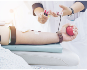 What happens when you donate blood