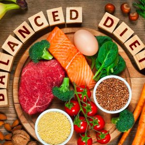 A well balanced diet and its many health benefits