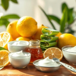 Natural skin whitening