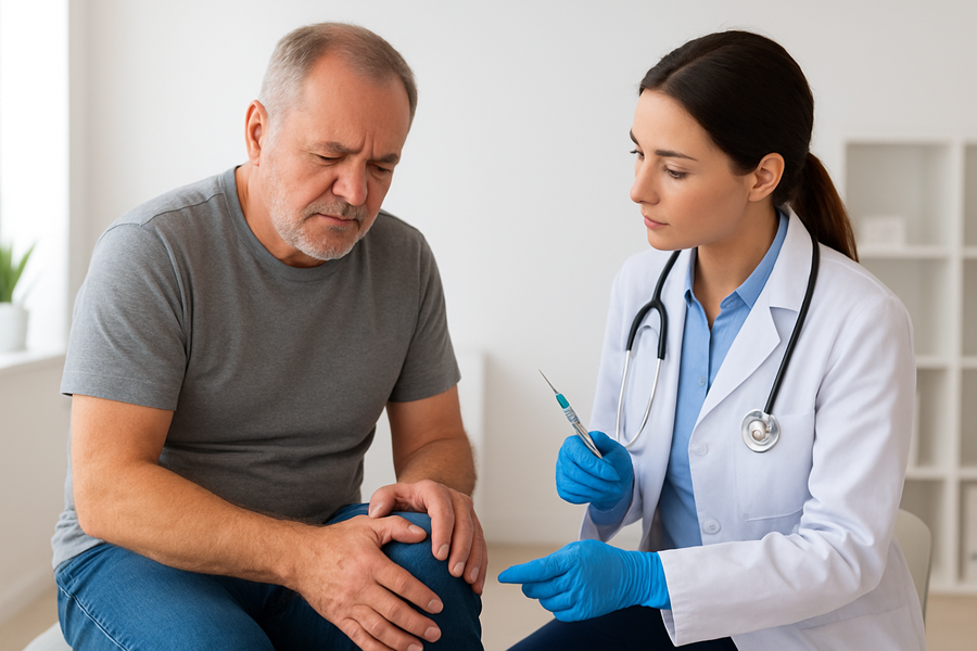 Female_doctor_knee_injury